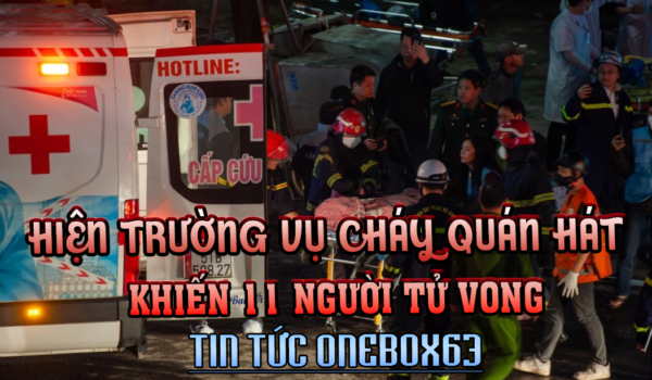 HIỆN TRƯỜNG VỤ CHÁY QUÁN HÁT KHIẾN 11 NGƯỜI TỬ VONG
