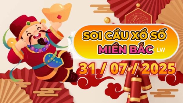 SOI CẦU XSMB ONEBOX63 31/07/2025