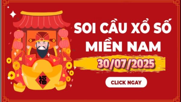 SOI CẦU XSMN ONEBOX63 30/07/2025