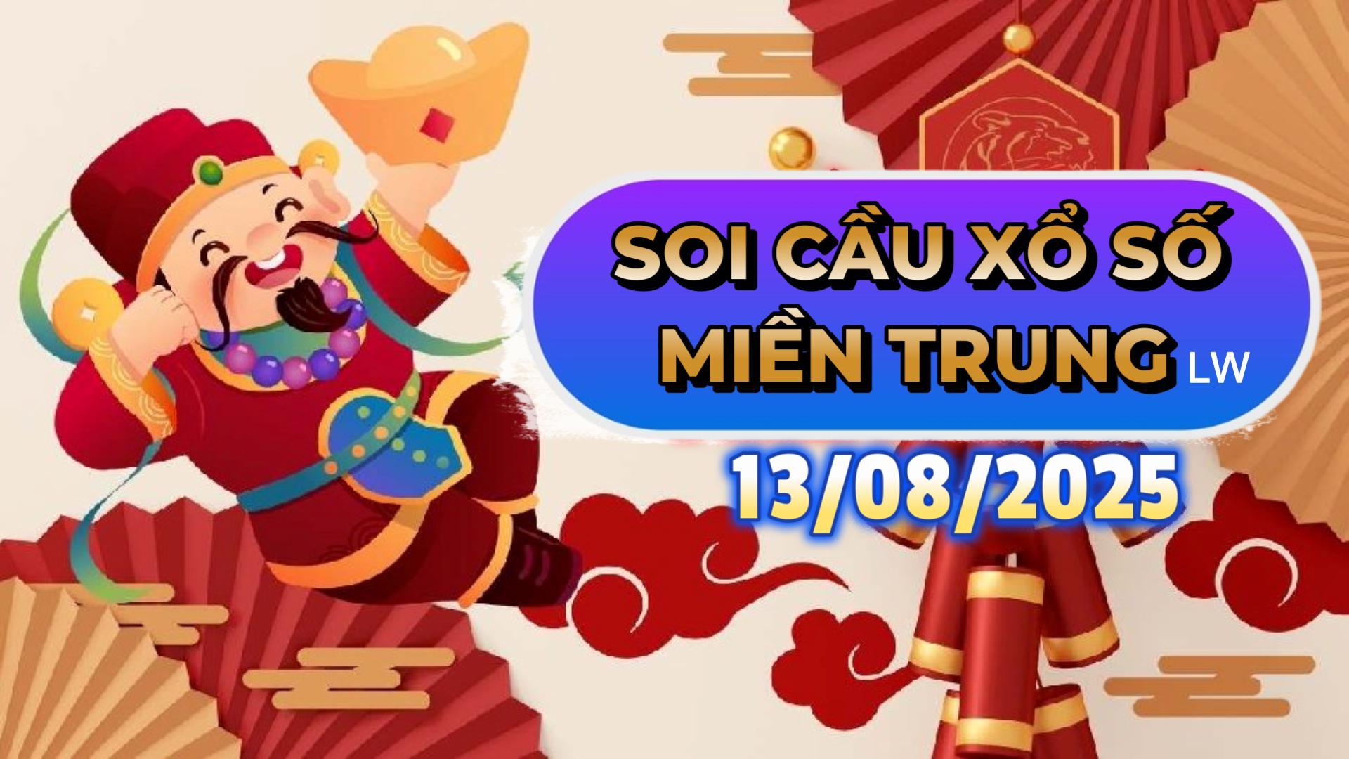 SOI CẦU XSMT ONEBOX63 13/08/2025