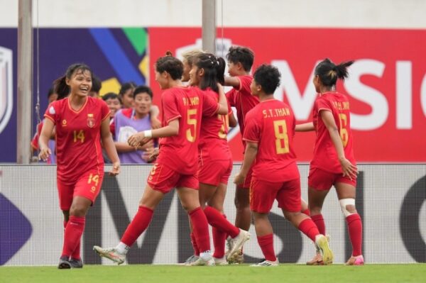 ĐT NỮ MYANMAR VÀO CHUNG KẾT CÚP NỮ ĐNÁ 2025