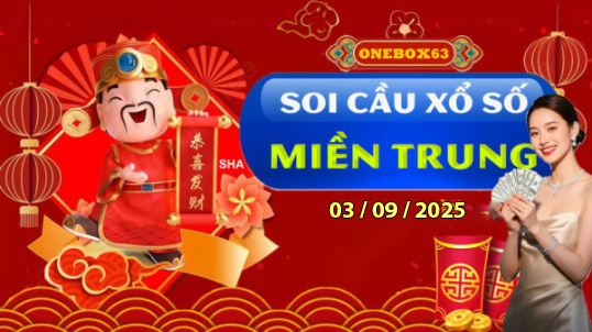 SOI CẦU XSMT ONEBOX63 03/09/2025