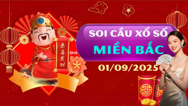 SOI CẦU XSMB ONEBOX63 01/09/2025