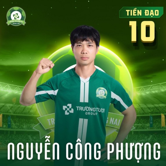 Công Phượng chính thức nhận lại áo số 10