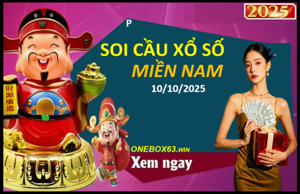 SOI CẦU XSMN ONEBOX63 10/10/2025