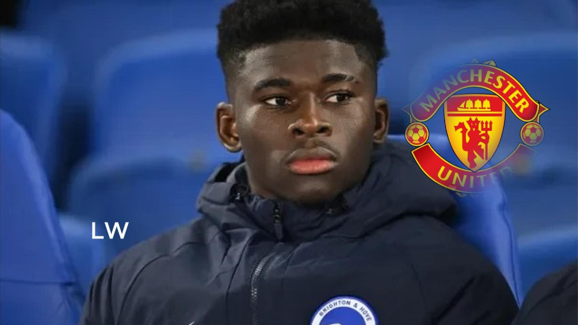 Carlos Baleba muốn đến Man United