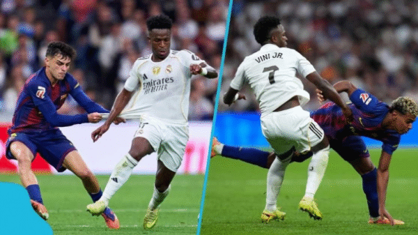 Vinicius đã có một trận đấu đầy cố gắng. (Ảnh: Yen News)