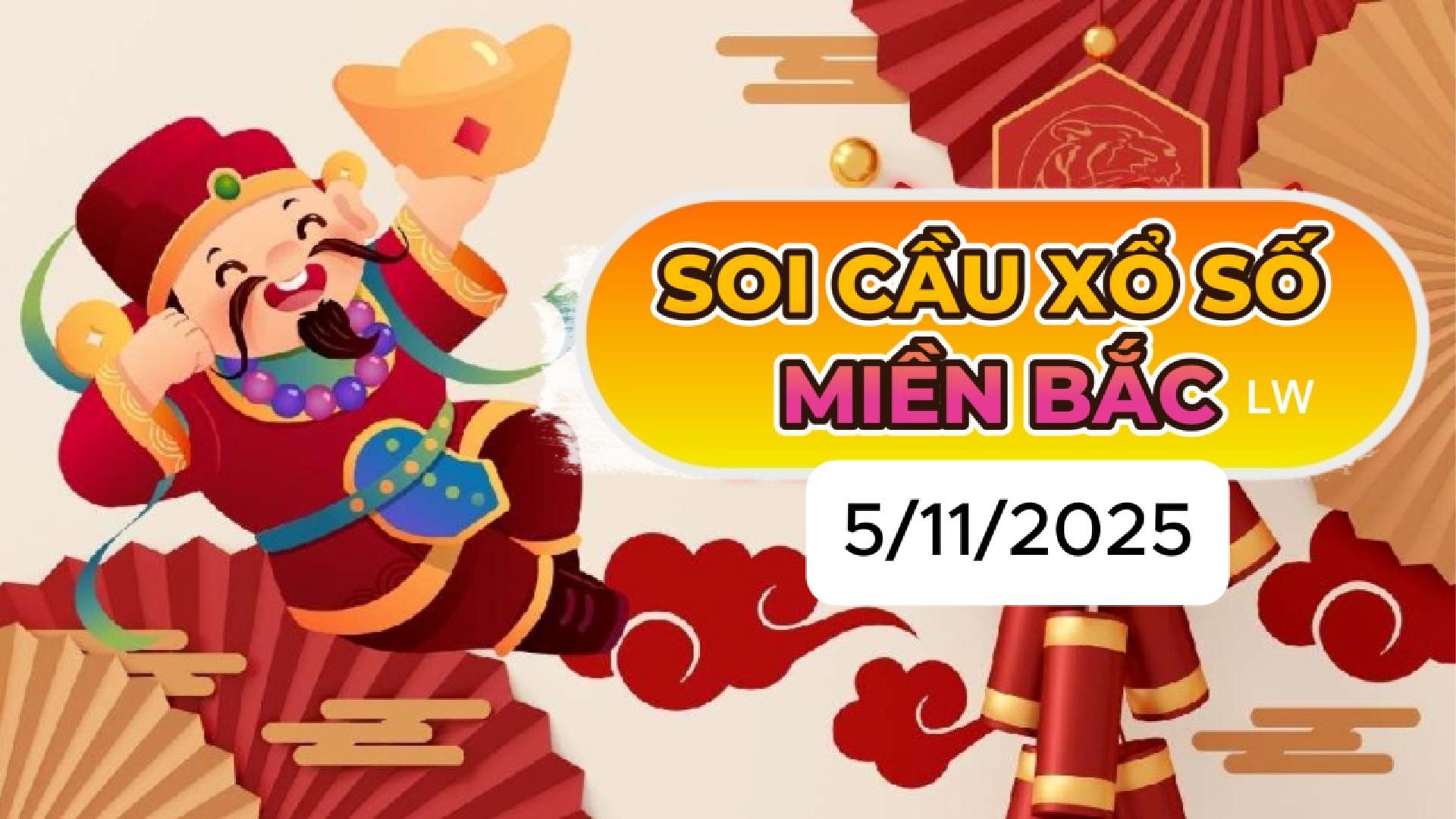 SOI CẦU XSMB ONEBOX63 5/11/2025