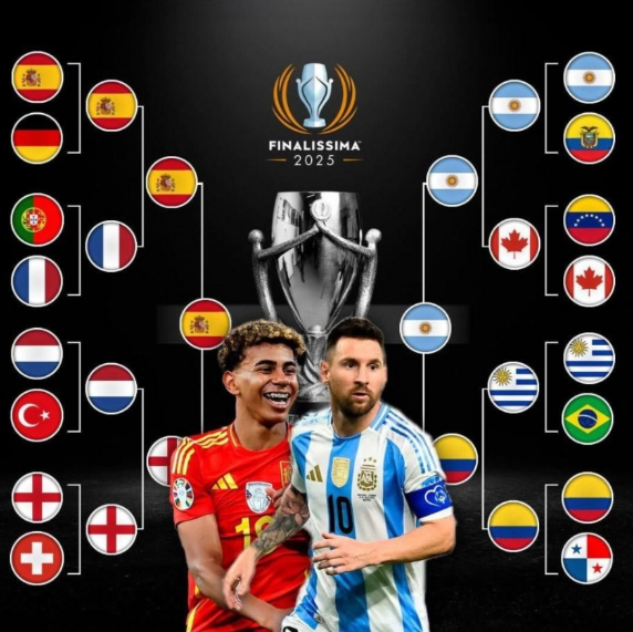 Tây Ban Nha và Argentina chuẩn bị bước vào trận Finalissima được chờ đợi bậc nhất