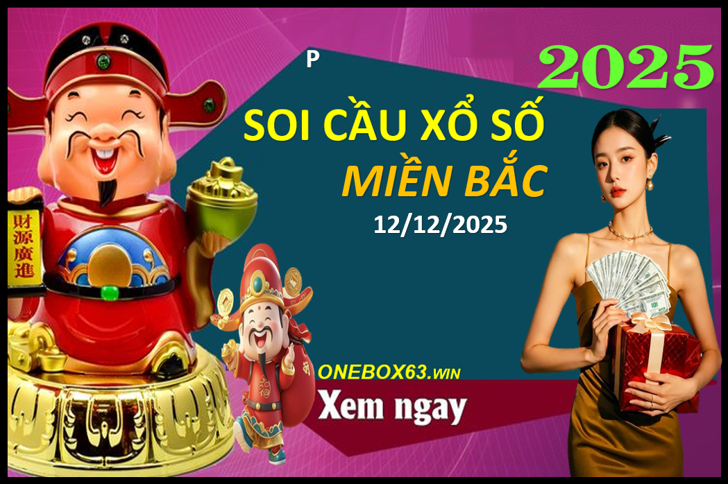SOI CẦU XSMB ONEBOX63 12/12/2025