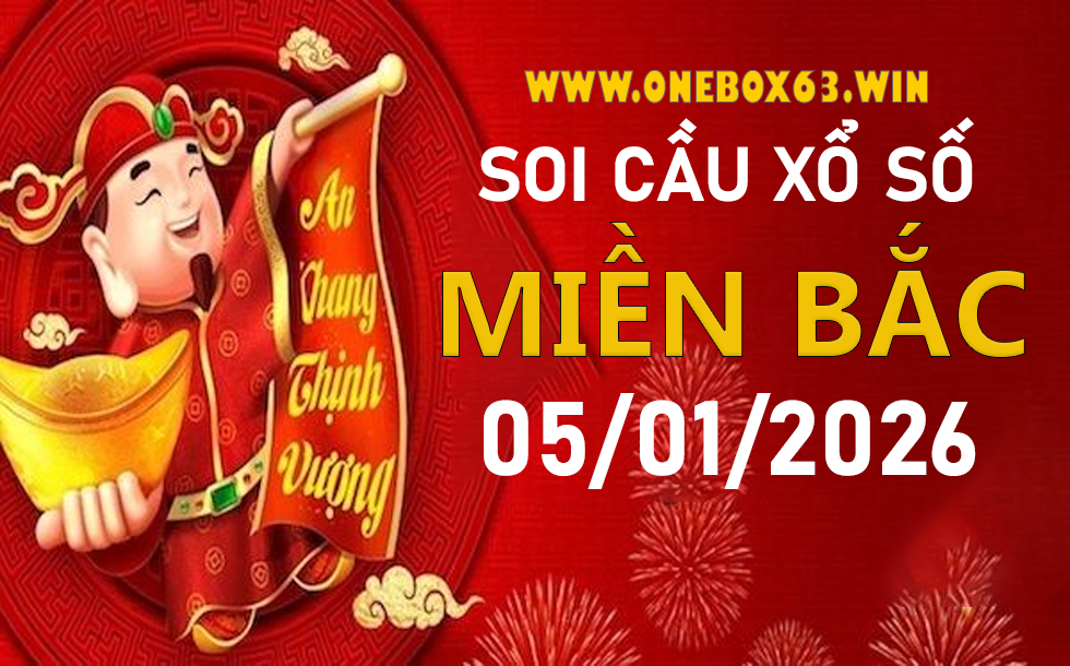 SOI CẦU XSMB ONEBOX63 05/01/2026