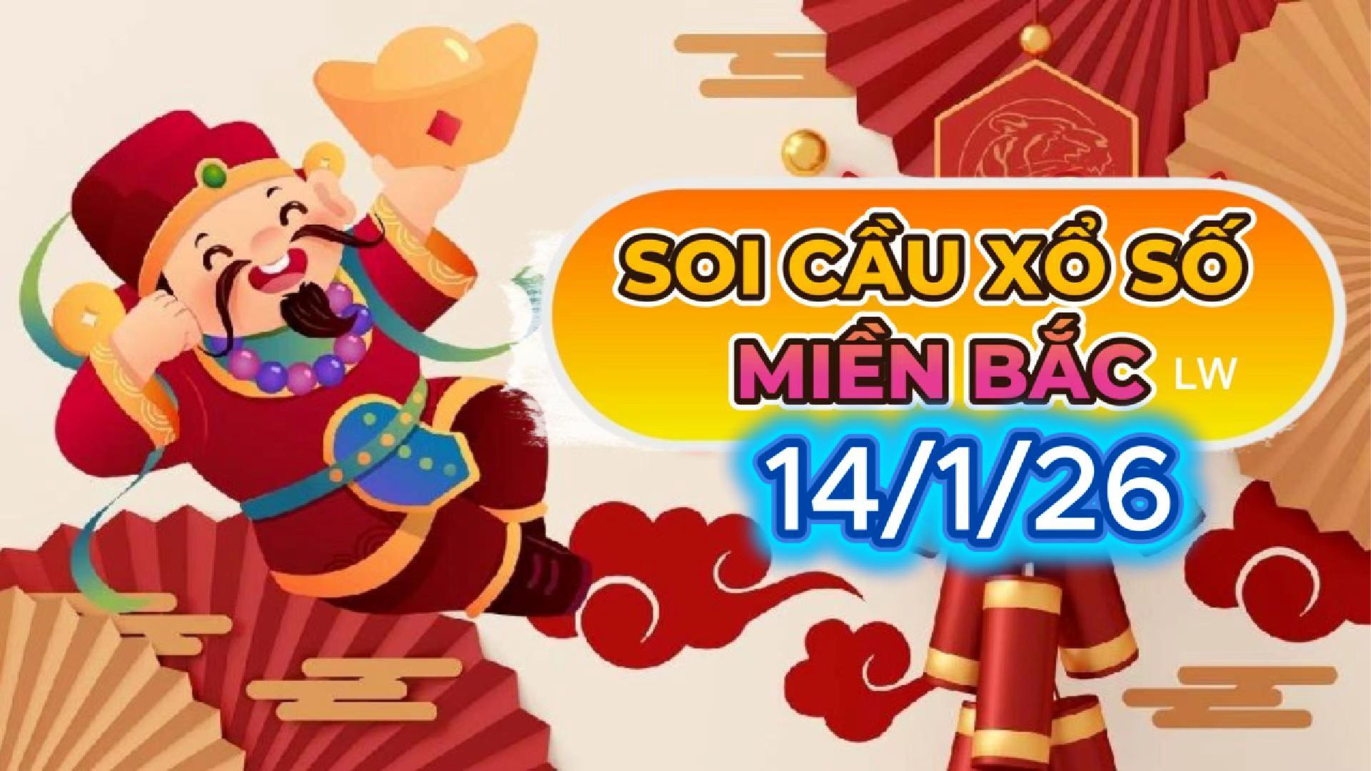 SOI CẦU XSMB ONEBOX63 14/1/2026