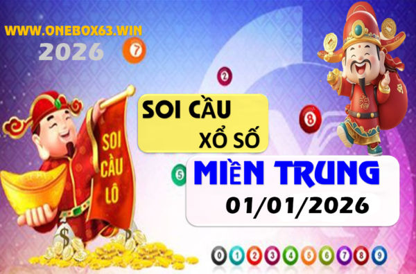 SOI CẦU XSMT ONEBOX63 01/01/2026