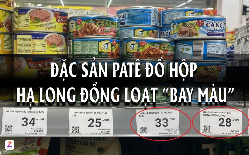 Đồ hộp PaTê Hạ Long đồng loạt 'bay màu'
