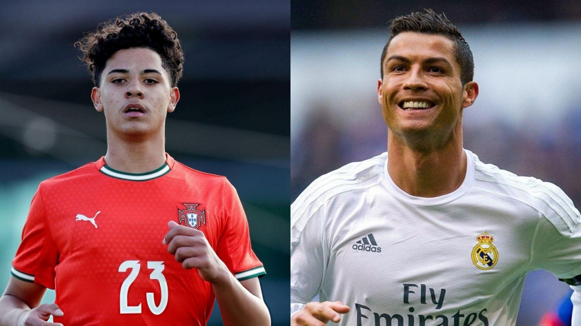 Cristiano Jr có buổi tập luyện cùng đội U16 Real Madrid