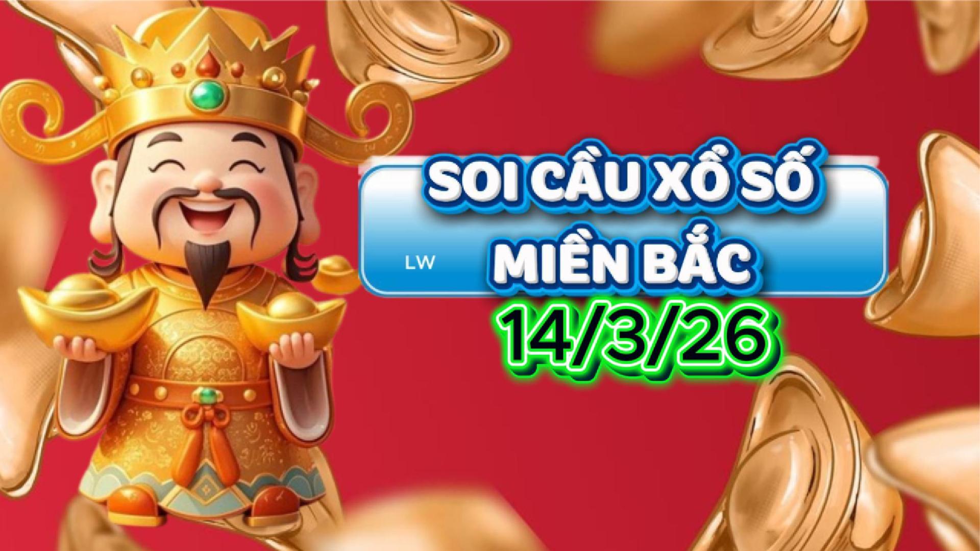 SOI CẦU XSMB ONEBOX63 14/3/2026