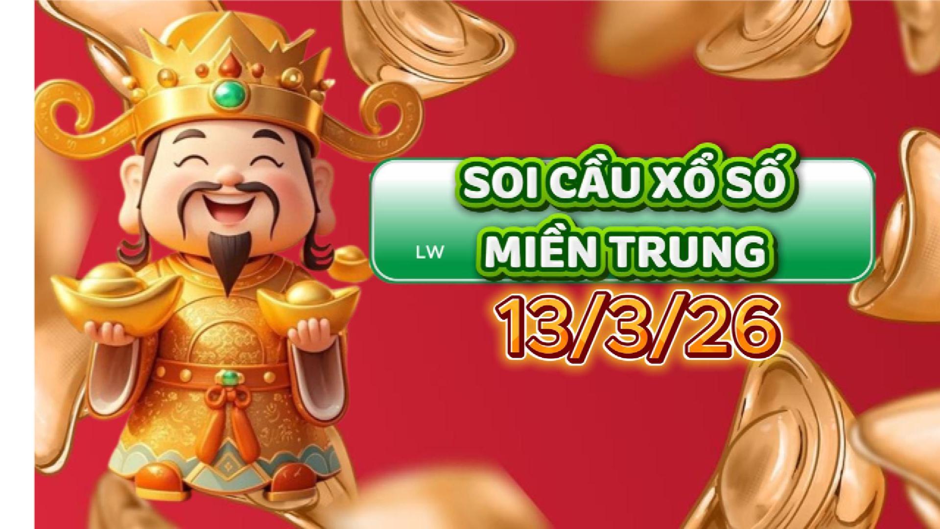 SOI CẦU XSMT ONEBOX63 13/3/2026
