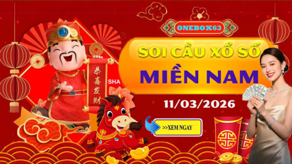 SOI CẦU XSMN ONEBOX63 11/03/2026