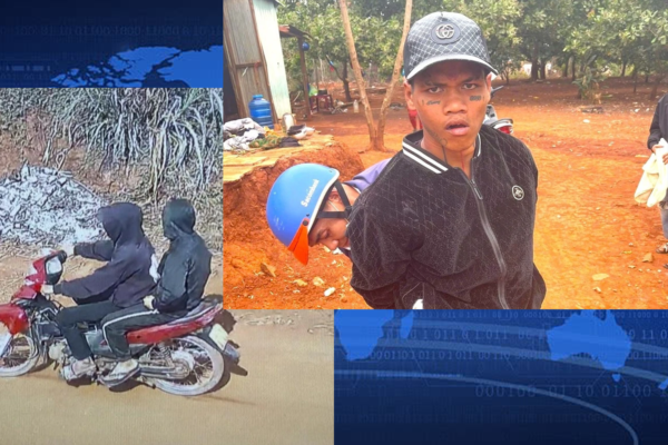 Tóm gọn 2 đối tượng cầm dao giật túi tiền của nữ thương lái