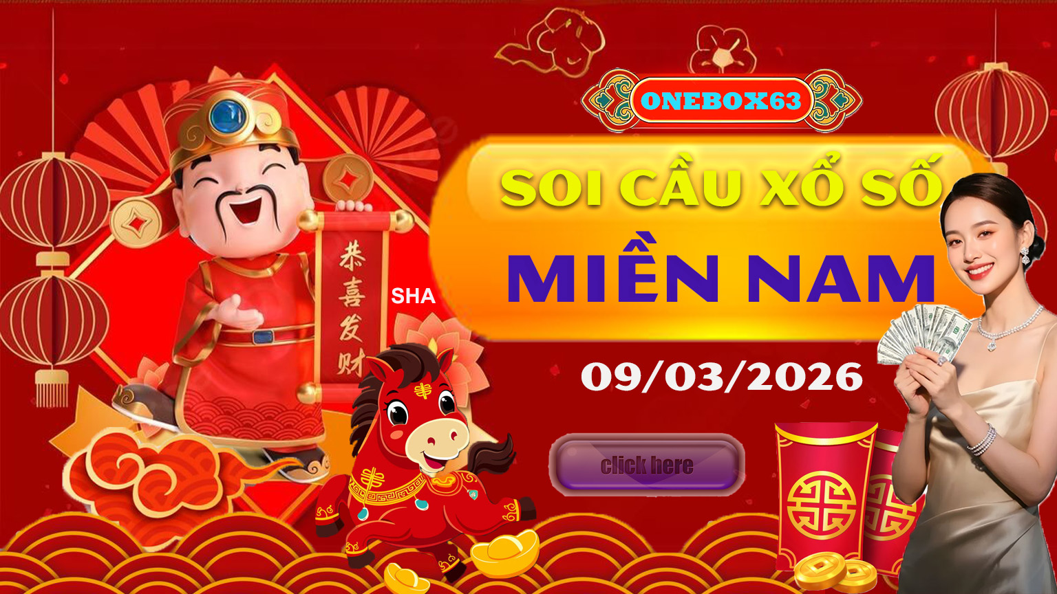 SOI CẦU XSMN ONEBOX63 09/03/2026