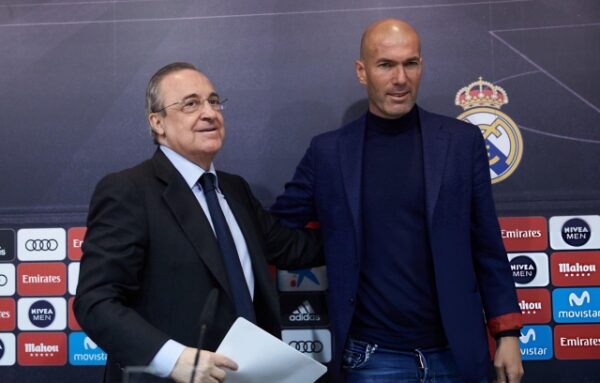 Zinedine Zidane trở lại Bernabeu